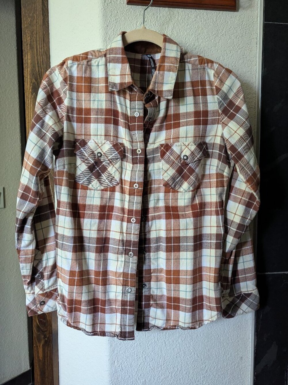Kavu Flannel XS Snap Button Down